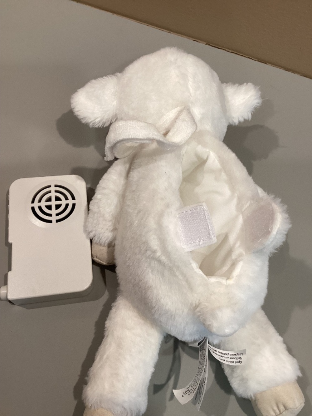 Pottery Barn Kids Plush Lamb Calming Sounds Critter Buddy/Lovey/Stuffed Animal - Picture 14 of 15